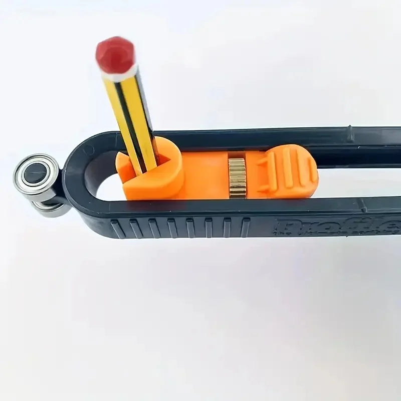 Precision Woodworking Ruler with Lock, Adjustable for Irregular Curves & Contours, for Accurate DIY Projects