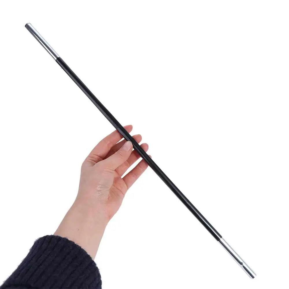 Magic Toys Appearing Silk to Wands Magic Stick Gimmick Props Magic Props Magic Cane Disappearing Black Magician Wand Magician