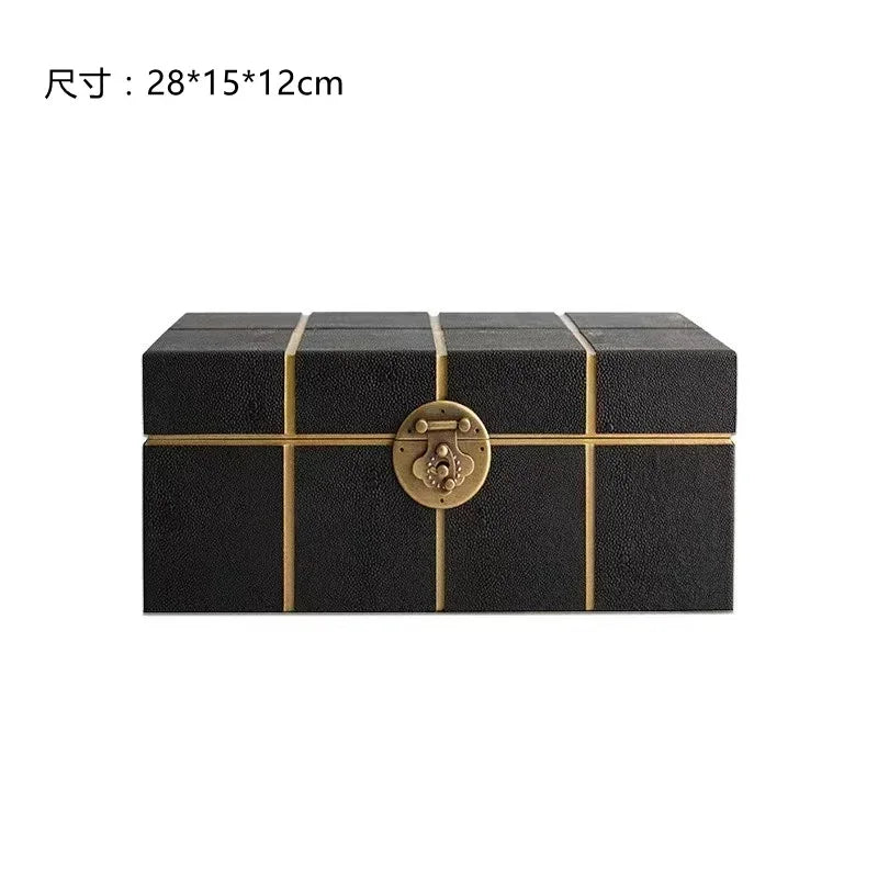 Chinese Style Bedroom Cabinet Jewelry Box Storage Decor for Hotel Sales Office New Model Room Cloakroom Furniture