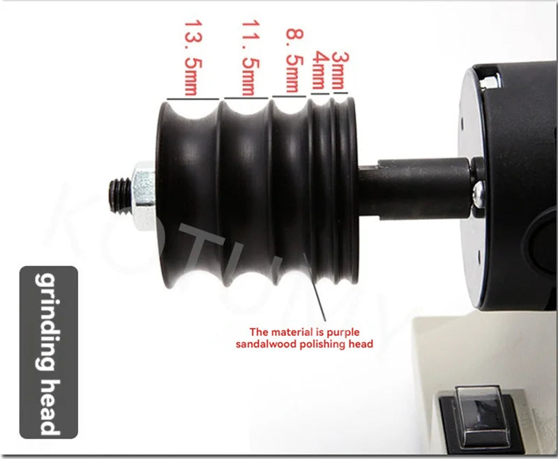 Leather Edge Polishing Machine Small Polishing Machine 220v Leather Polishing Machine Manual Leather Side Grinder