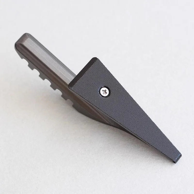 DIY leather edge manual polishing tool NT triangle polisher professional handmade leather craft center net