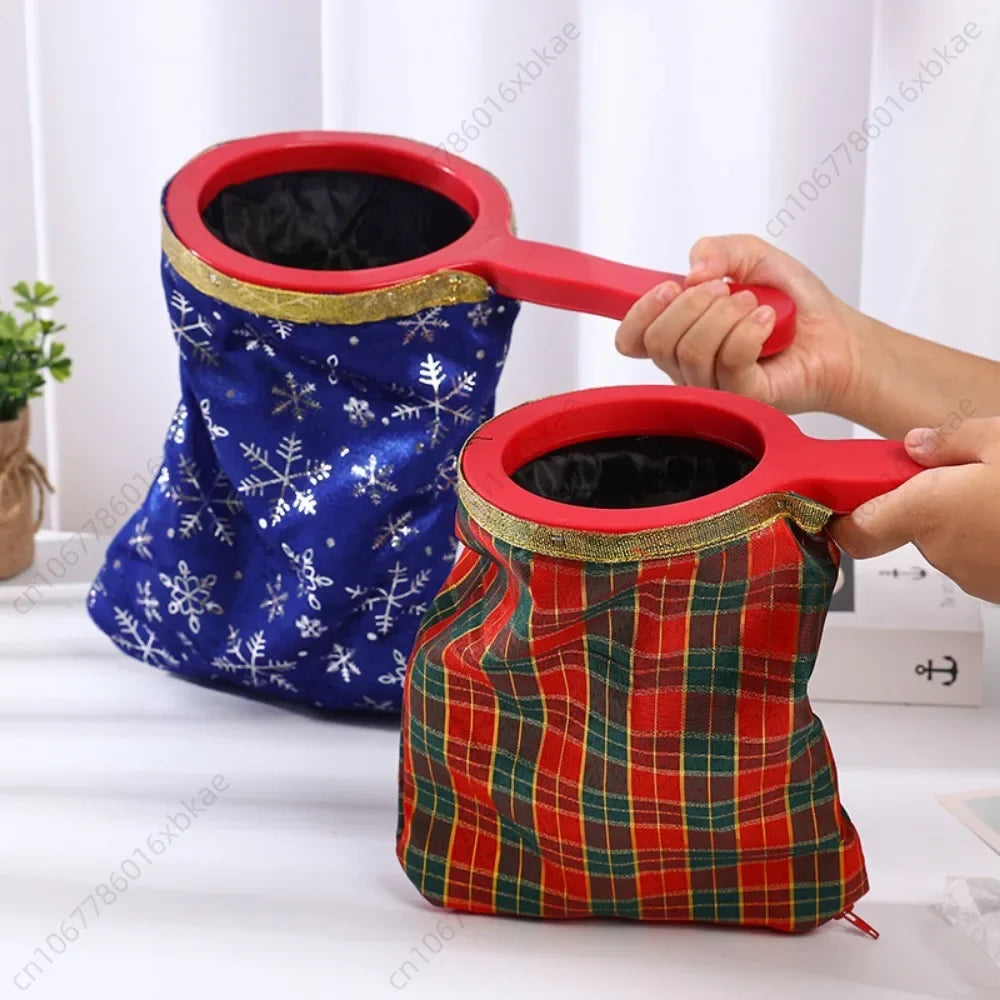 Magical Tricks Bag Magic Prop Twisting Handle Make Things Appear Disappear Performance Stage Magic Trick for Kids Party Supplies
