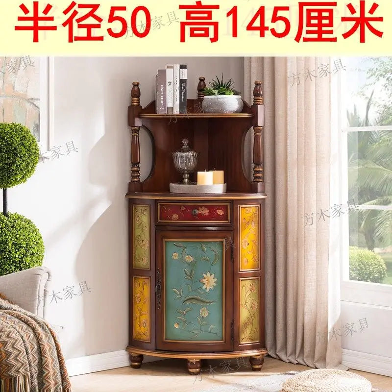 Wood Corner Living Room Cabinets Filing Decor Bookcase Mobile Living Room Cabinets Wine Nordic Vitrina Lounge Suite Furniture