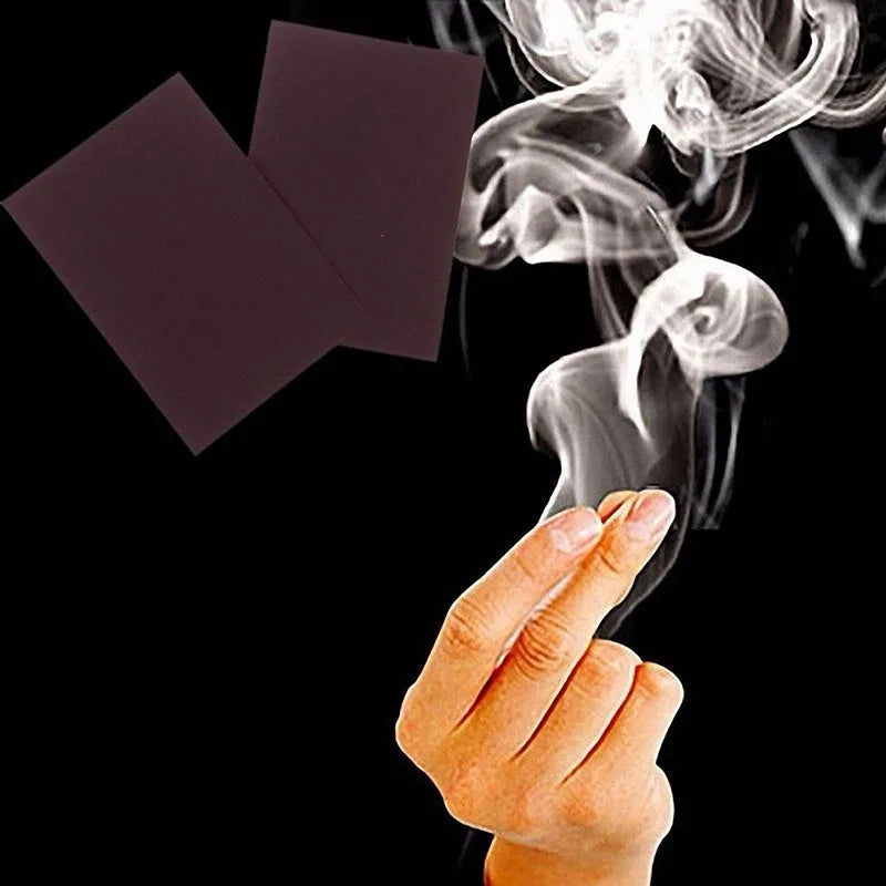 1/10pcs Funny Magic Tricks Toys Magic Smoke from Finger Tips Surprise Prank Joke Adult Kids Mystical Hand Rub Smoke Magic Trick
