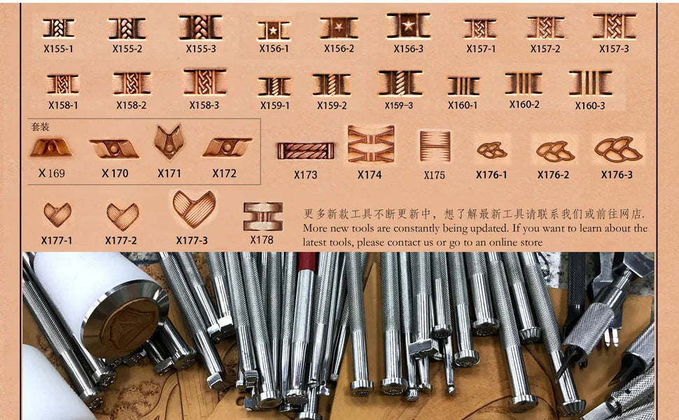 Leather Carving Swivel Knives And Blades And Reverse Beveler Swivel Knife Beveler,Hair blade,