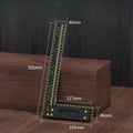 Woodworking Right-angle Marking Ruler Hole Location Multifunctional Stable Angle Marker Durable High Precision Measuring Tools