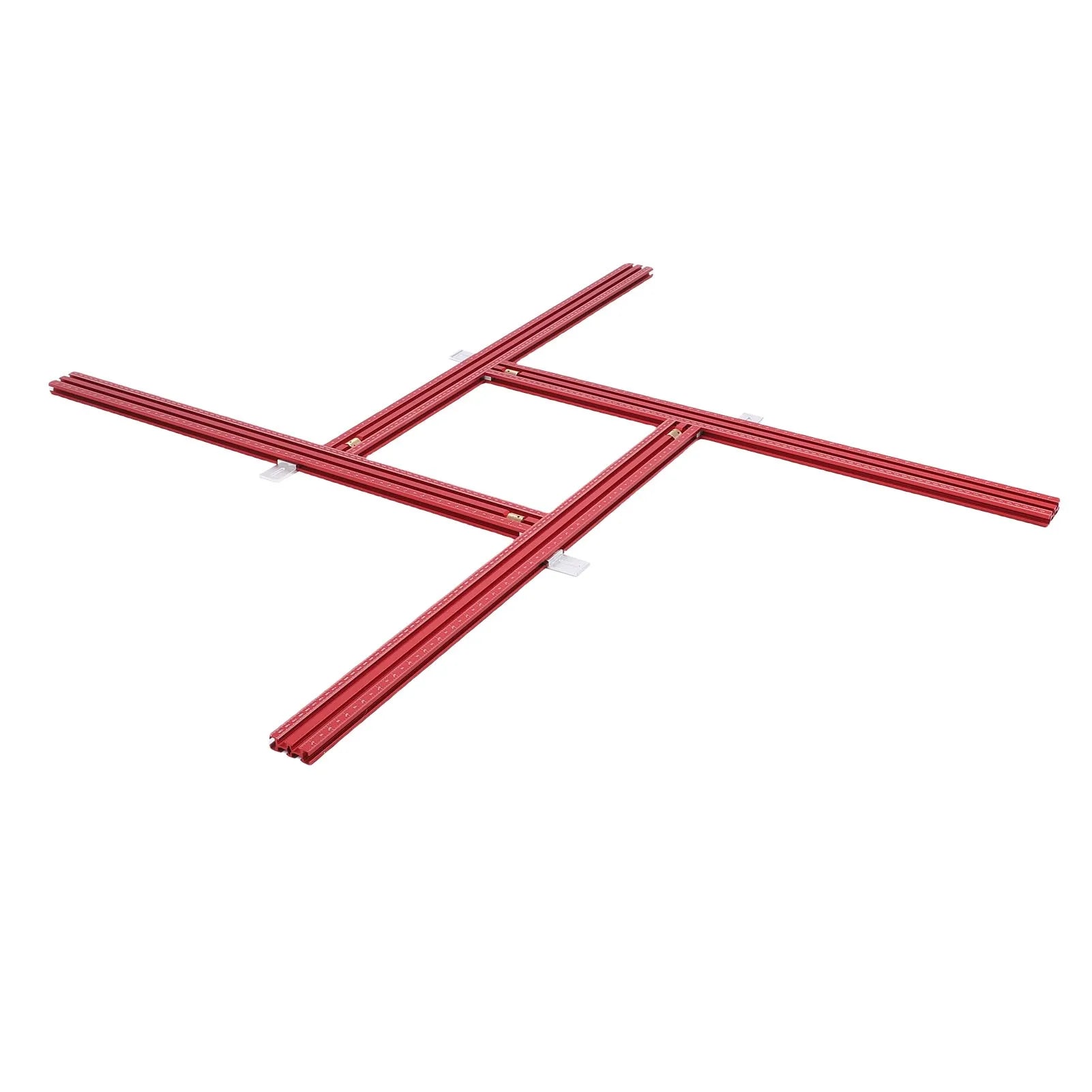 Woodworking Track Saw  Rail Joining Set 800mm  Frame Router Rail  System Clear Scales for Woodworking Projects