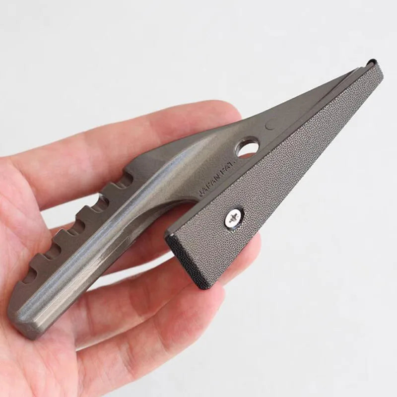 DIY leather edge manual polishing tool NT triangle polisher professional handmade leather craft center net