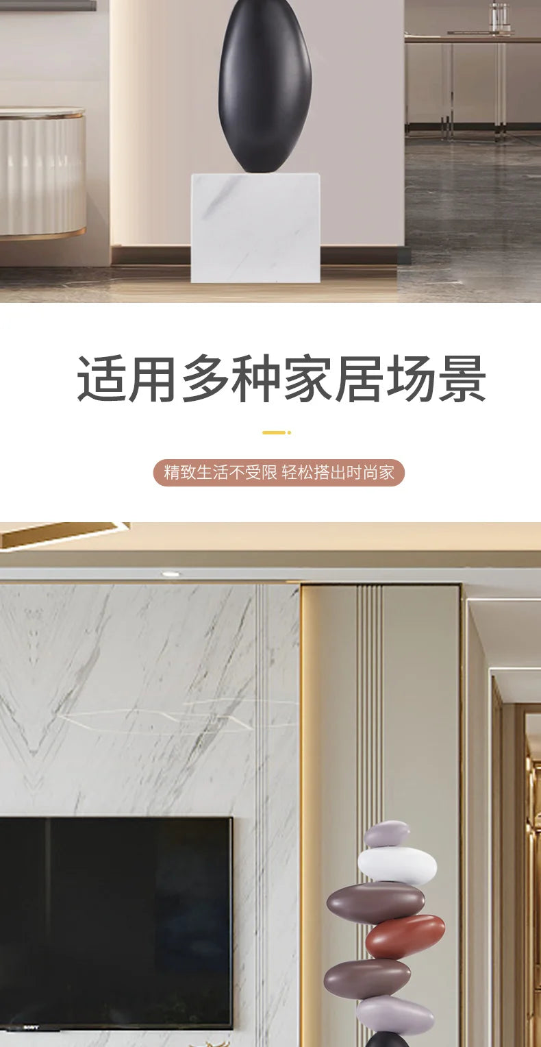 Abstract Artistic Decoration,Sculpture, Living Room,Entrance Cabinet,TV Cabinet,Sofa,Large Floor Decoration,Customized,120cm
