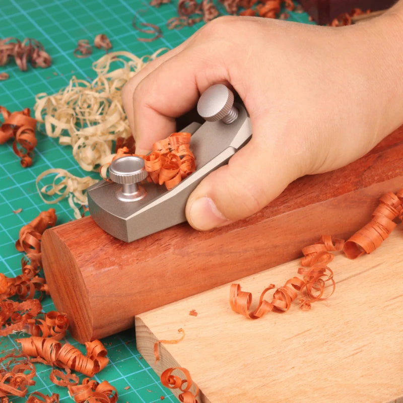 Woodworking Hand Small Planer Blade Mini Manual Tools Planers Aluminum Magnesium Hard Alloy Planer Cutting Gadgets Professional