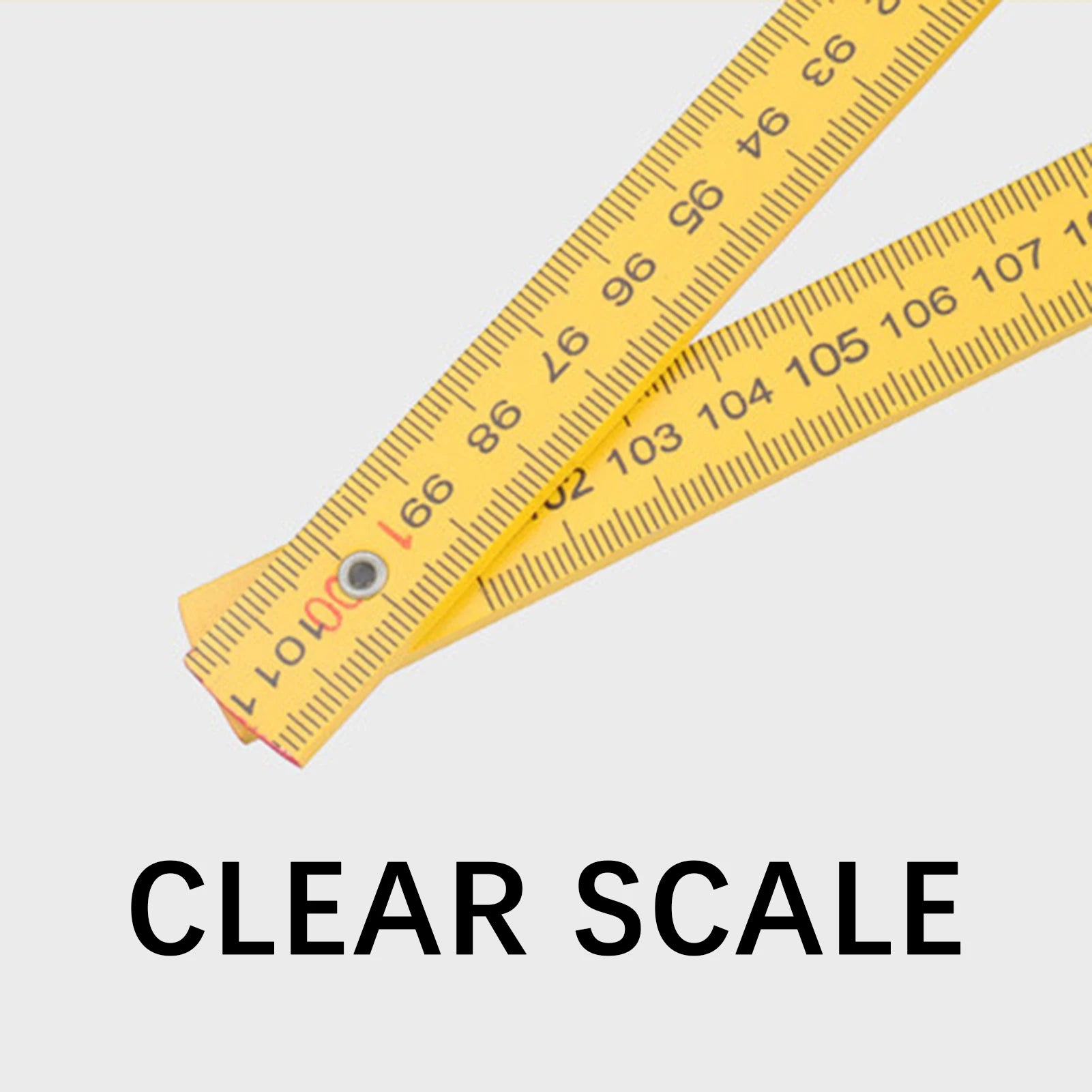 Wooden Folding Ruler For Carpenters Construction Builder 2 Meter 10 Folds Wooden Yard Stick Ruler For Home Improvement