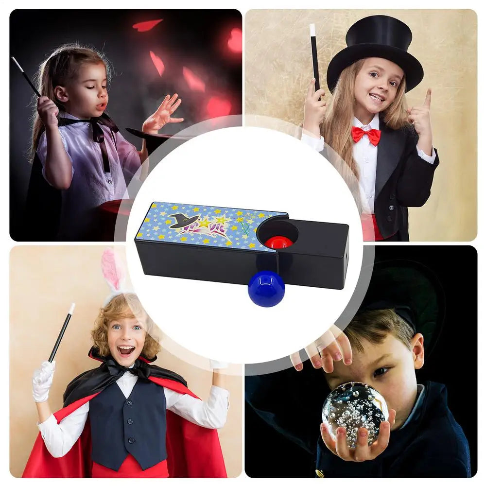 Changeable Magic Box Puzzle Interaction Close-Up Magic Props Tricks Classic Funny Gadgets Kids Toys