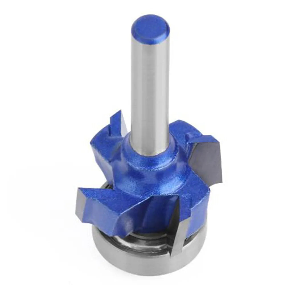 8mm Shank Router Bit Woodworking Blue For Hand Making Drawer Milling Cutter R1 R2 R3 Wood Router Bit Practical