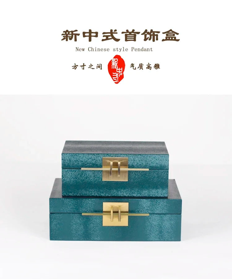 Chinese Style Bedroom Cabinet Jewelry Box Storage Decor for Hotel Sales Office New Model Room Cloakroom Furniture