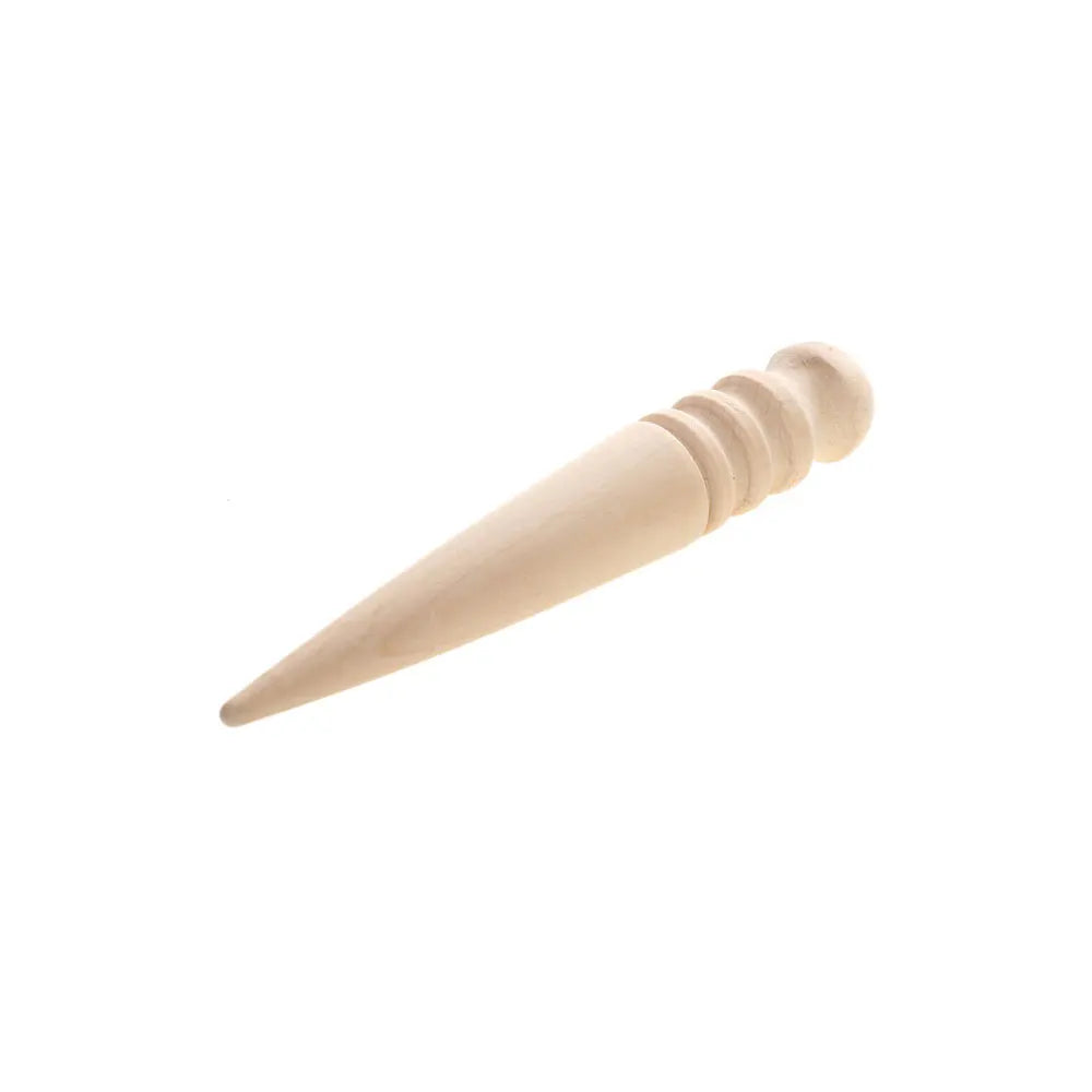 Wood Leather Solid Wood Round Burnishing Edge for Polished Edge Leather Craft Working Tool Craft Kit