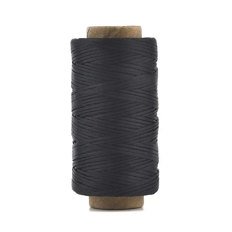0.8mm 150D Thickness Leather Waxed Thread For Hand Stitching Leather Cord DIY Bracelet Jewelry Making 50 Meters Round Waxed Line