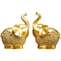 Elephant ornaments, living room wine cabinet, TV cabinet, creative home decor, entrance soft decorations, gifts, office