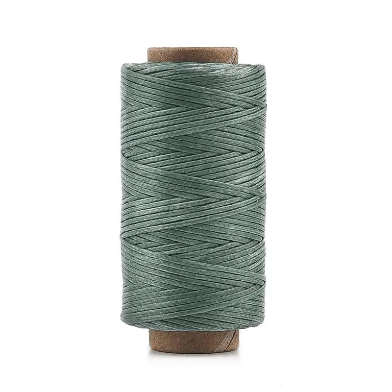 0.8mm 150D Thickness Leather Waxed Thread For Hand Stitching Leather Cord DIY Bracelet Jewelry Making 50 Meters Round Waxed Line