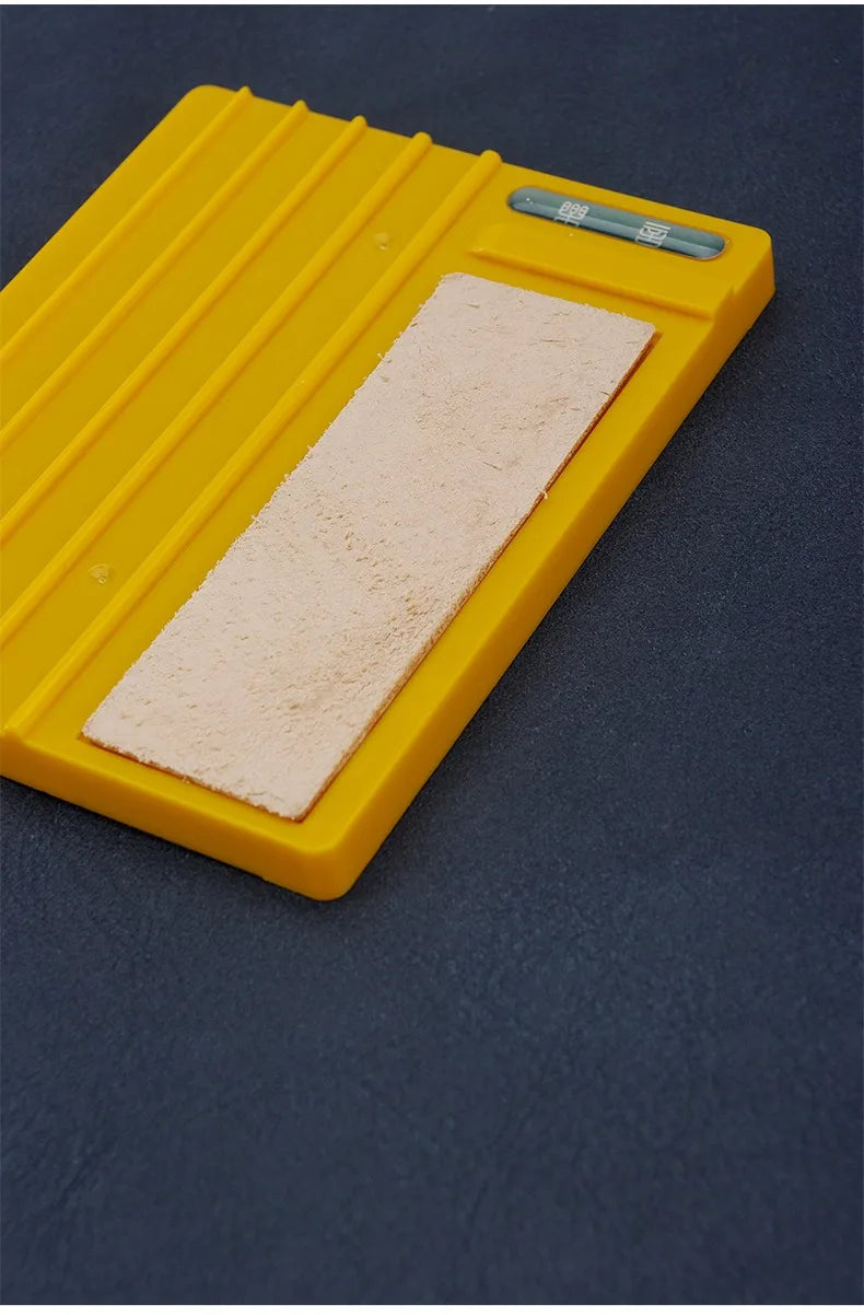 Leather Edging Beveler DIY Handmade Wide Shovel Grinder Portable Leather Repair Edge Trimming Tools Manual Edge Sharpening