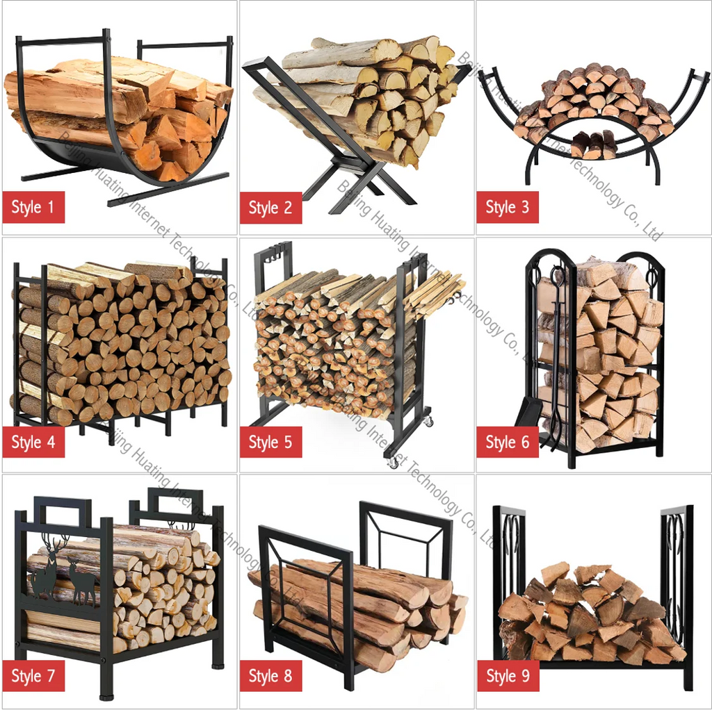 Factory Provides Dedicated Firewood Storage Rack Log Rack Firewood Rack