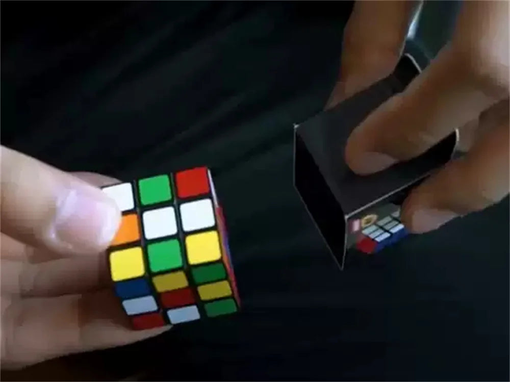 Mini Magic Square to Chocolate Gimmick - Instant Candy Appearing Prop | Real Chocolate Production for Close Up, Street & Stage