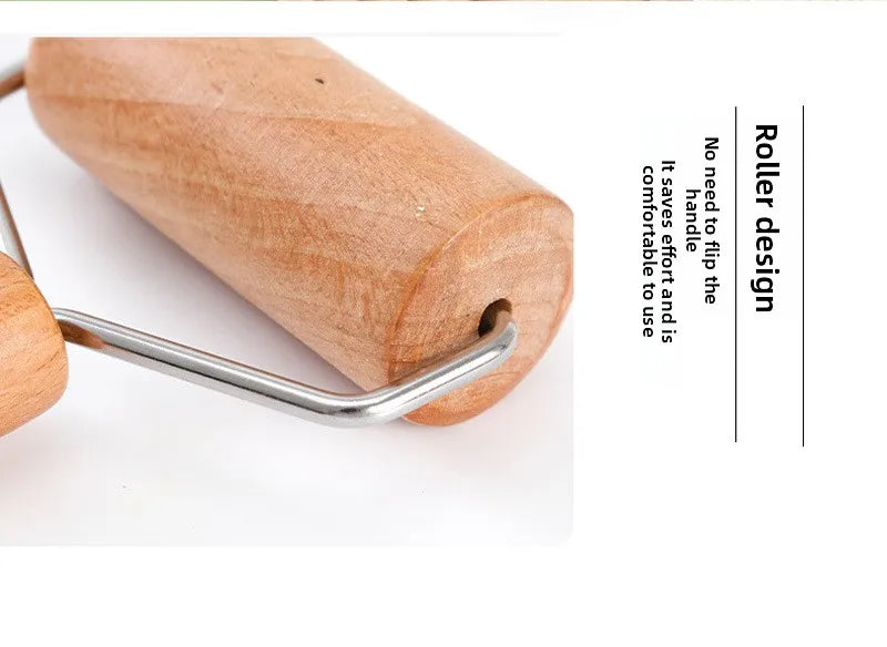 Wooden Rolling Pins For Baking, Pizza Dough Roller, Not Easy To Crack, Non-Stick Wood Pastry Roller, Essential Kitchen Utensils