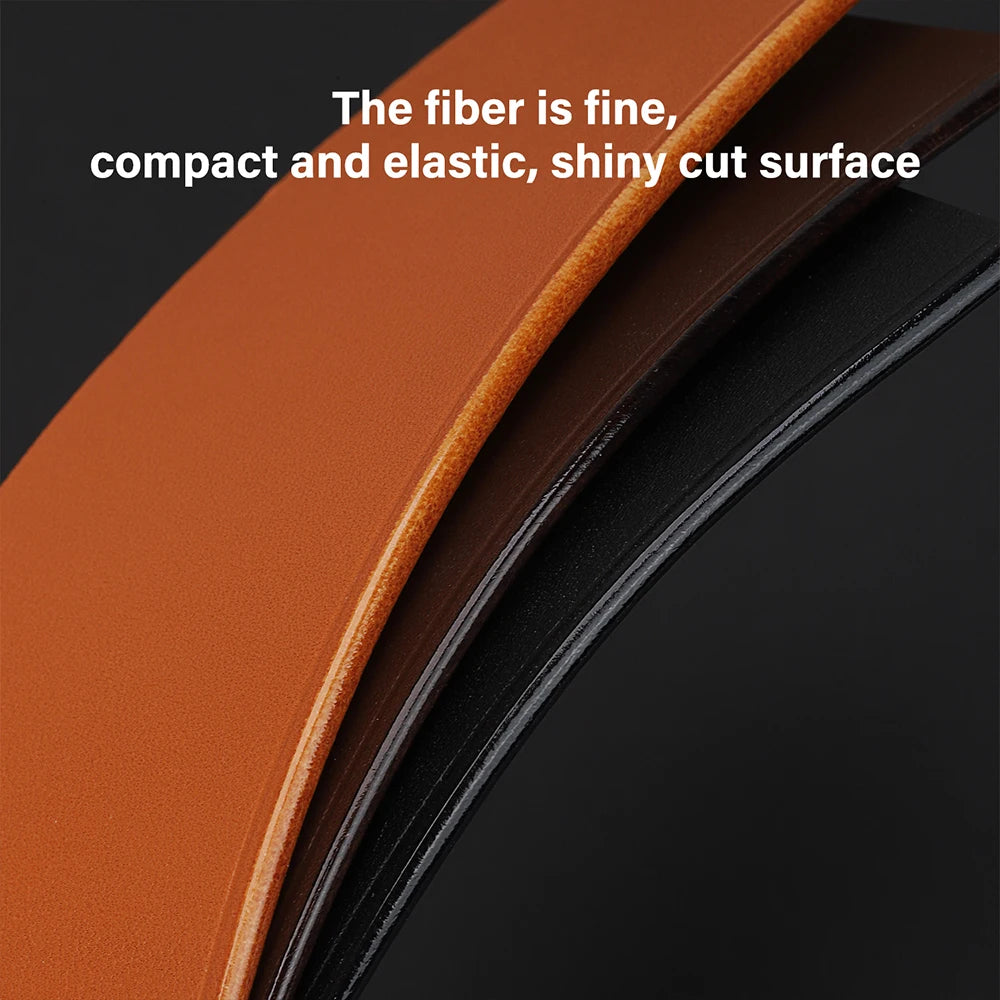 WUTA Italian Vegetable Tanned Cowhide Leather Full Grain Skin Genuine Leather DIY Craft Leather Fabric 1/3/5 Sq.ft Irregular