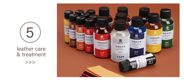 WUTA Leather Waxed Thread Round Polyester Sewing Threads Leather Craft Hand Stitching Line DIY Bracelet Thread Repair Work Cord