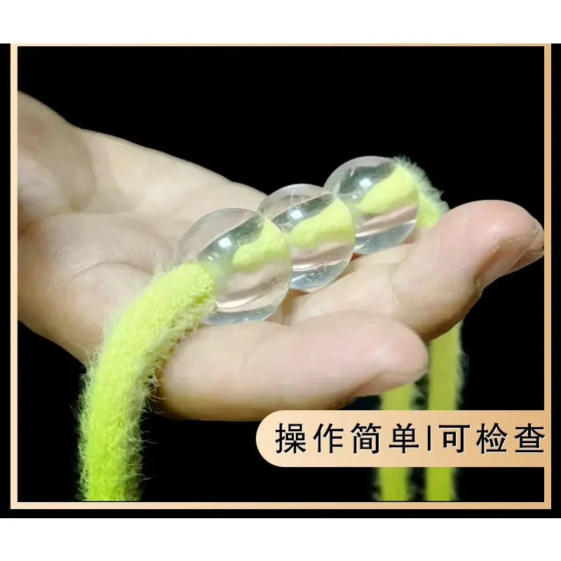 Grandma's Miracle Rope Through Ball Magic Tricks Magician Magia Props Stage Illusions Gimmicks Comedy Accessories Funny Magia