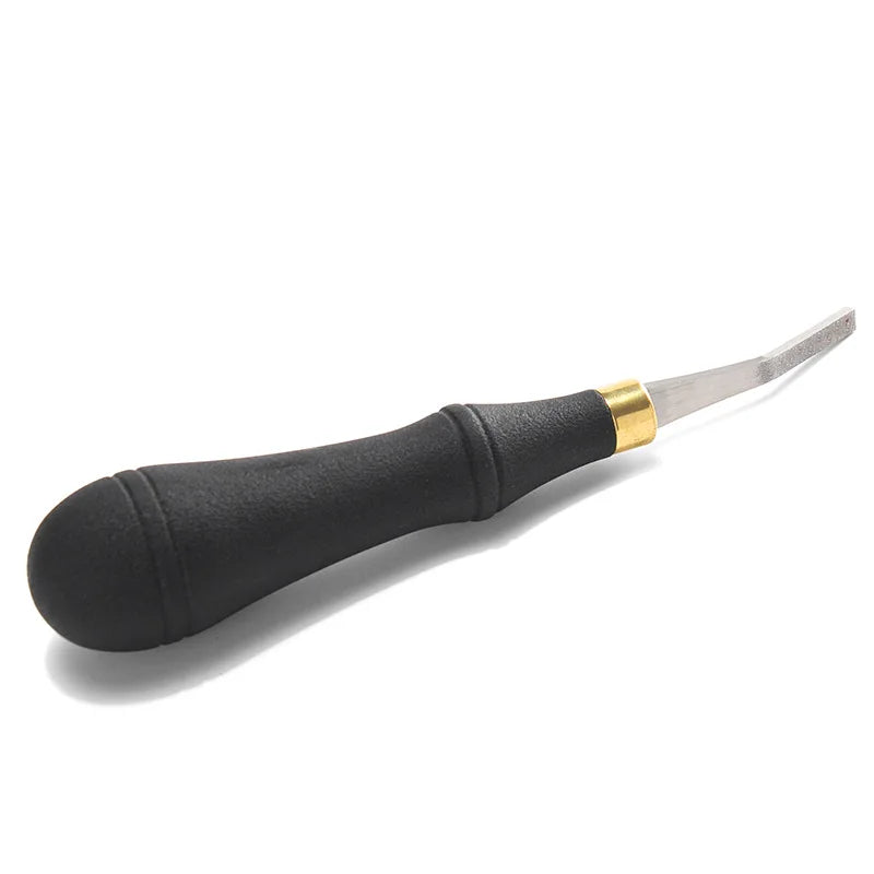 File Tool with Plastic Handle Leather Craft Tools for Edge Leather Tool Leather Surface Plastic Handle and Stainless Steel Head