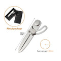 WUTA 304 Stainless Steel Leather Compass Adjustable Spacing Wing Divider Completely Polished Craft Regulation Tools DIY Scriber