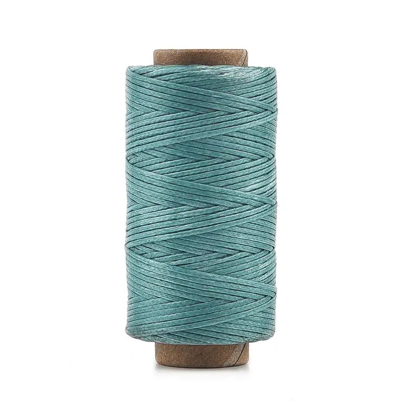 0.8mm 150D Thickness Leather Waxed Thread For Hand Stitching Leather Cord DIY Bracelet Jewelry Making 50 Meters Round Waxed Line