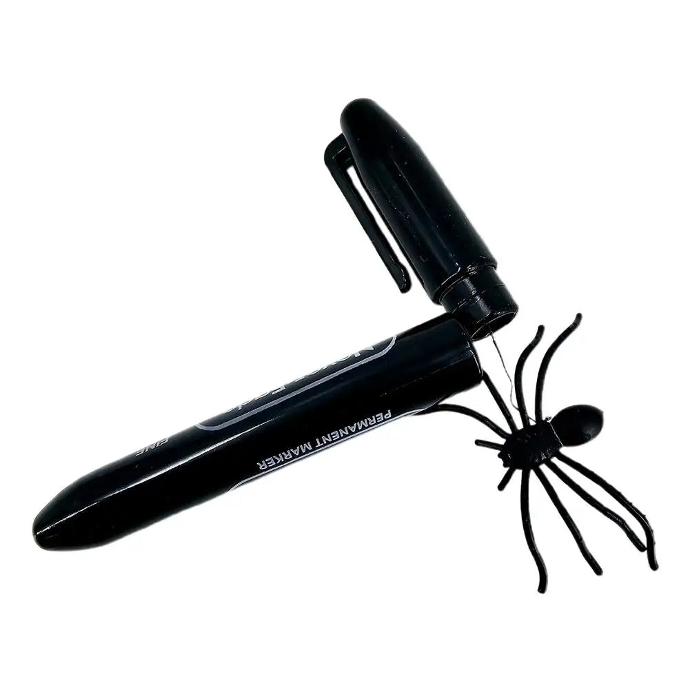 Scare Prank Spider Pen 3D Jumping Spider Magic Gag Gimmicks Easy To Do Magic Tricks Close-up Party Prank Toys Comedy Props