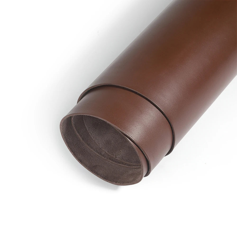 WUTA Italian Vegetable Tanned Cowhide Leather Full Grain Skin Genuine Leather DIY Craft Leather Fabric 1/3/5 Sq.ft Irregular