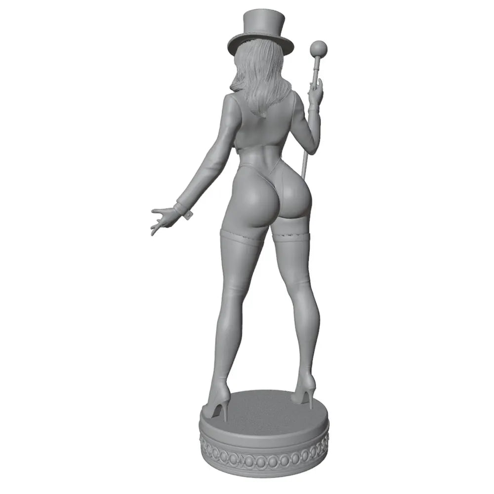 Sexy Magician Magician 1/24 Miniature Resin Statue 75mm Handmade Model Kit, 3D Printed Unpainted Requires Hand Painting Resin Model