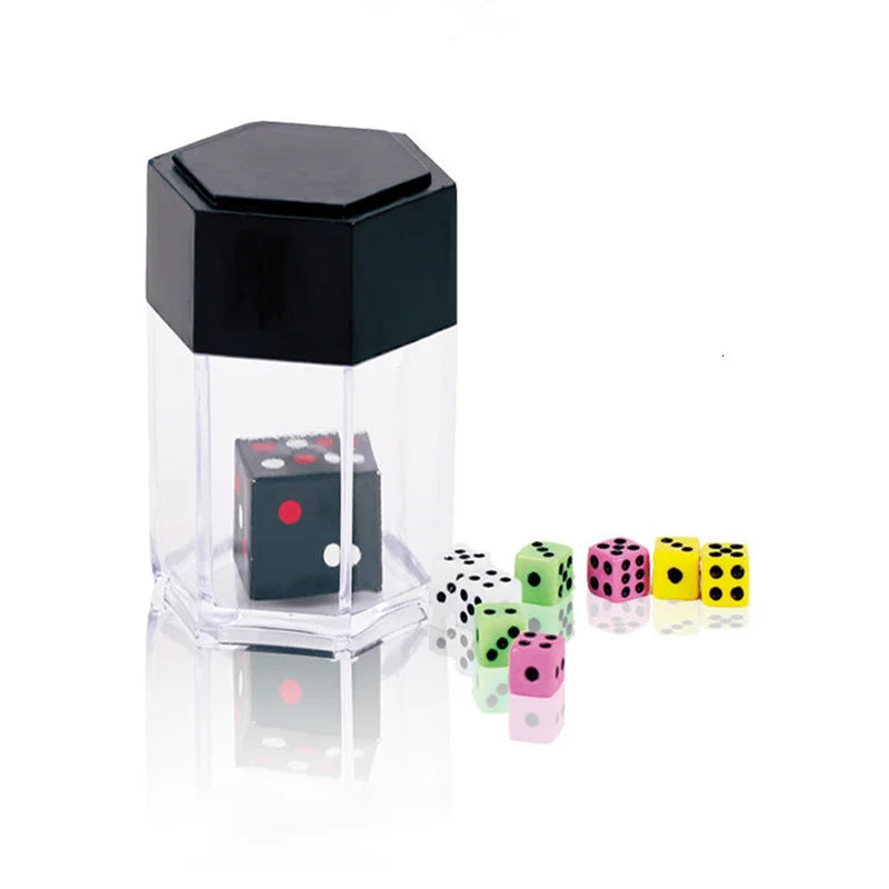 Explode Explosion Dice Easy Magic Tricks For Kids Magic Prop Novelty Funny Toy Close-up Performance Magic Show Prop Toy