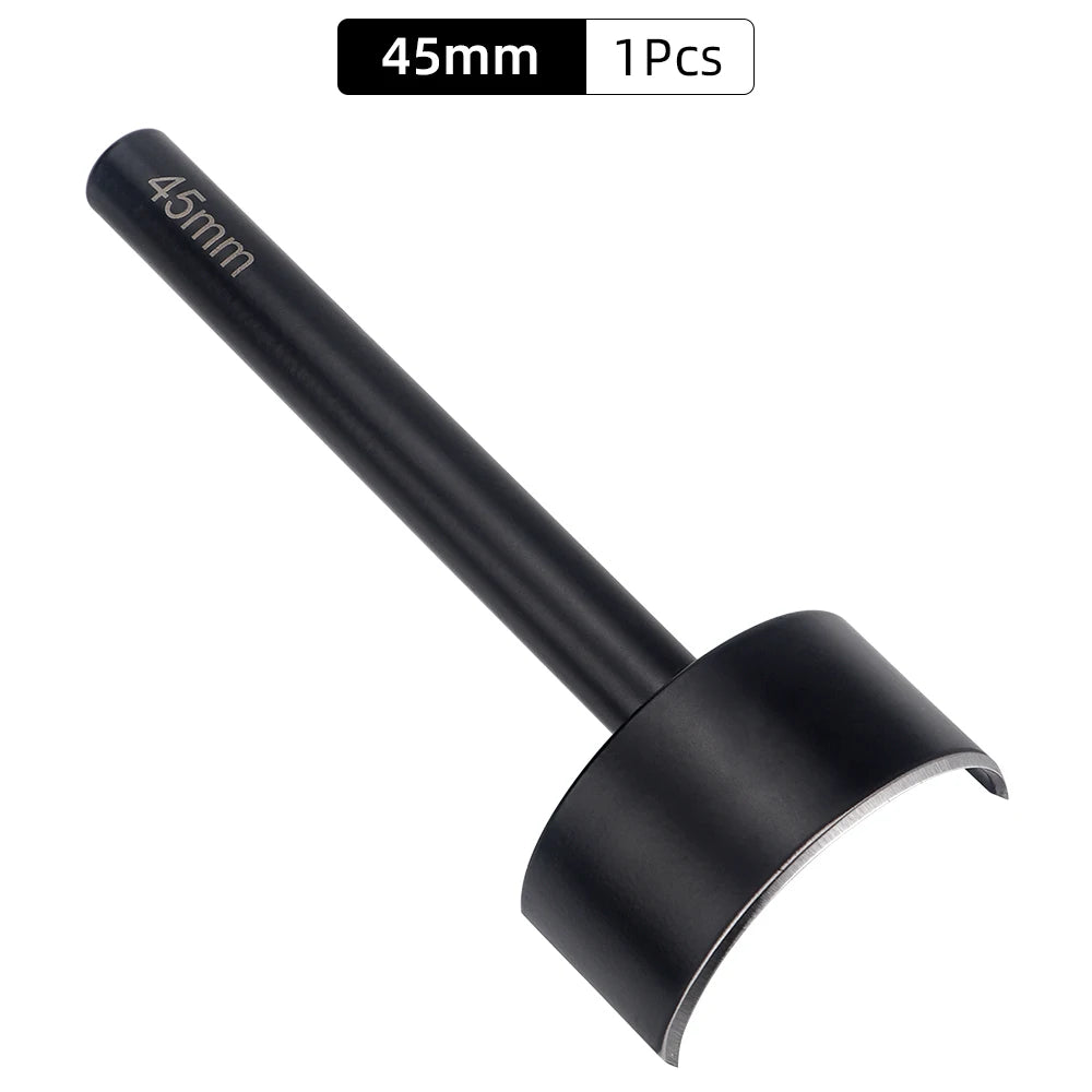 1pcs Half-round Puncher for Leather Craft Making Leather Wallet, Belt Projects- DIY Leather Rounded Corner Chopping Punch Tool