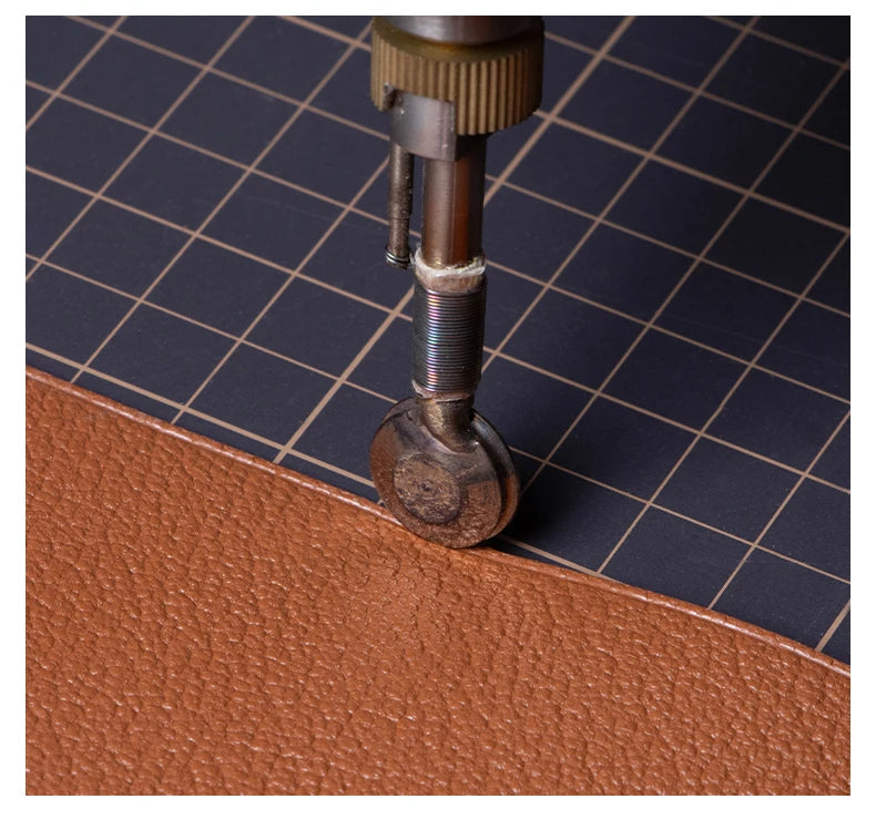 WUTA 6-10 square feet Vegetable Tanned Goatskin Leather Whole Goat Skin Genuine Leather No Holes & Cut for Arts Craft