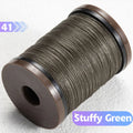 0.4/0.5/0.6mm Round Waxed Thread Circular Leather Sewing Waxing Thread for Manual Sewing and Jewelry Craftsmanship