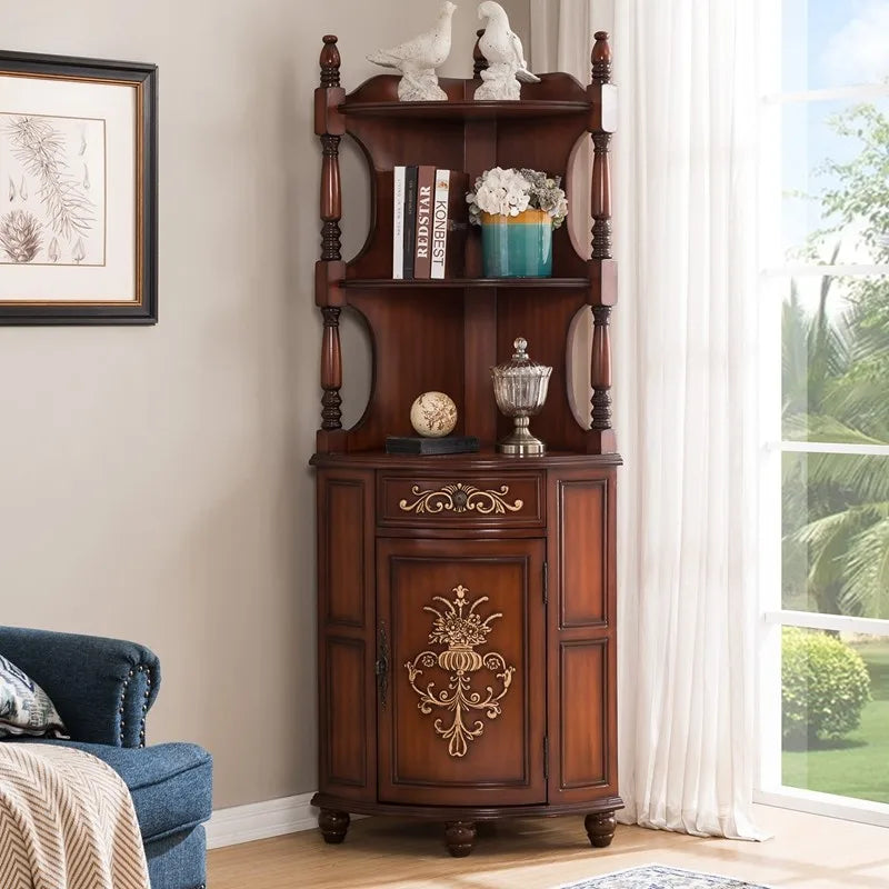 Wood Corner Living Room Cabinets Filing Decor Bookcase Mobile Living Room Cabinets Wine Nordic Vitrina Lounge Suite Furniture