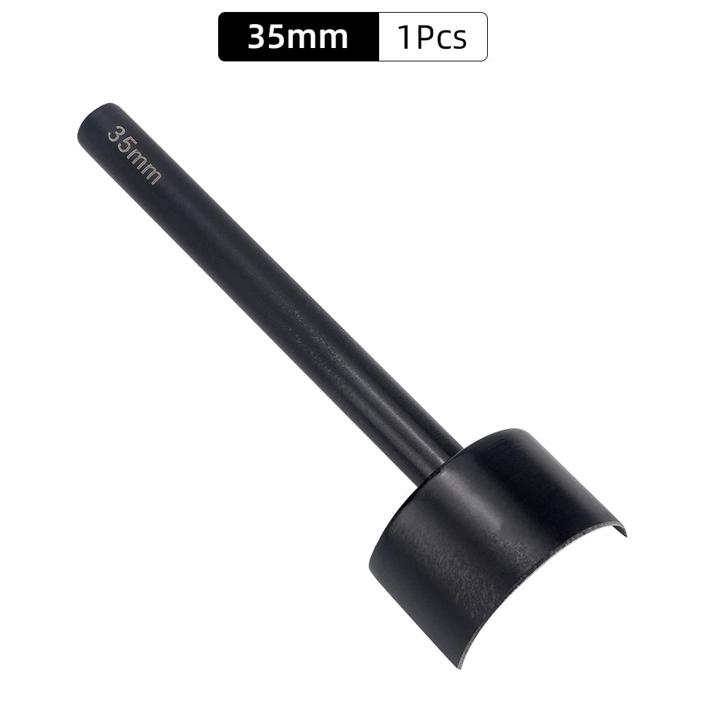 1pcs Half-round Puncher for Leather Craft Making Leather Wallet, Belt Projects- DIY Leather Rounded Corner Chopping Punch Tool
