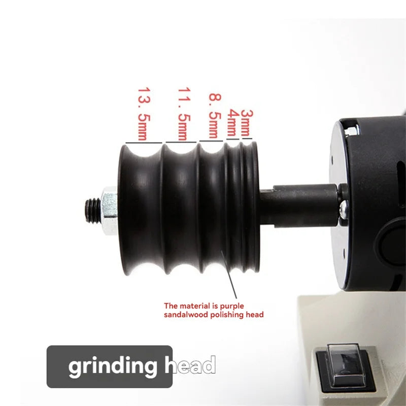Leather Edge Polishing Machine Small Polishing Machine 220v Leather Polishing Machine Manual Leather Side Grinder