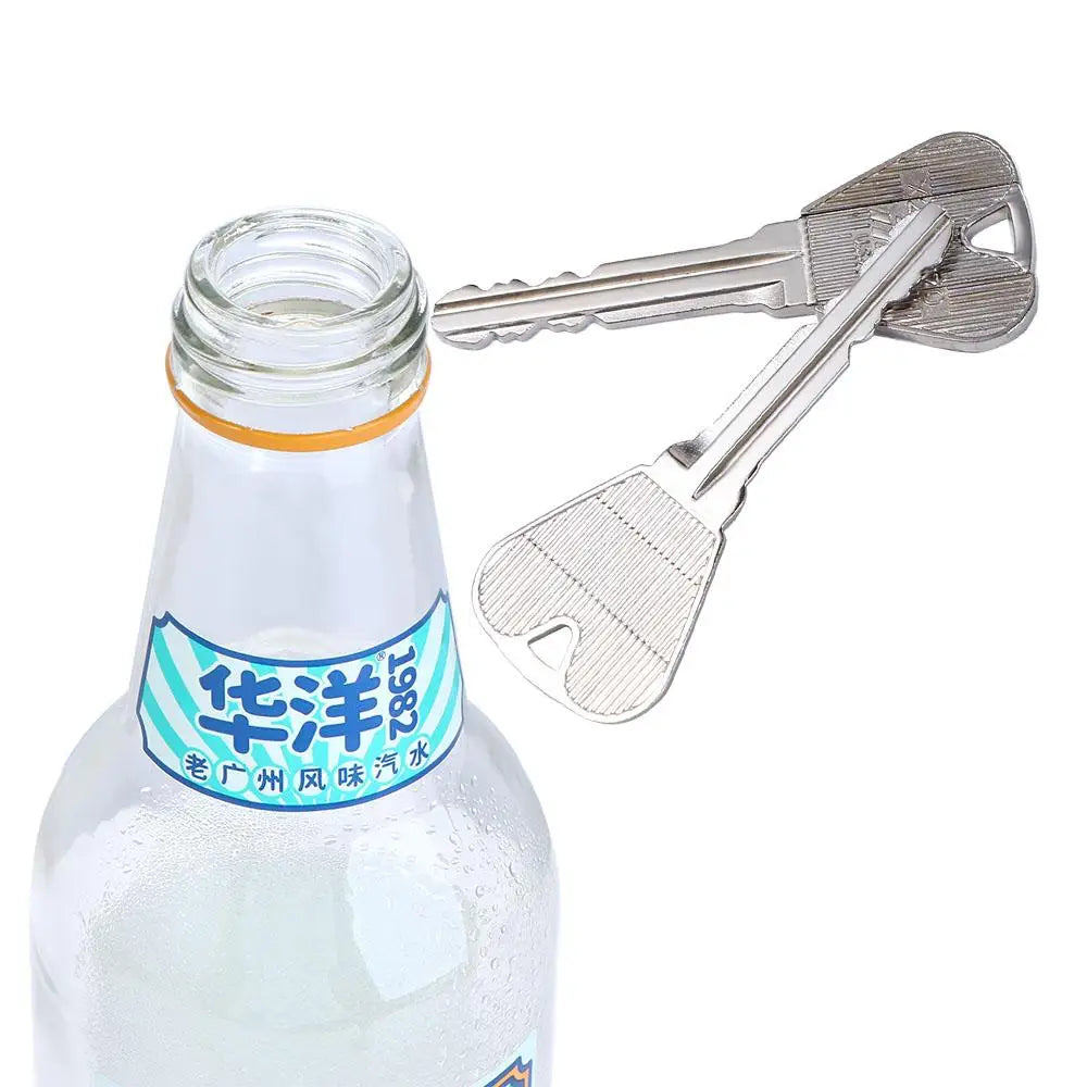 Funny Magic Folding Key Magic Tricks For Kids Crossing Into The Bottle Ring Magic Tricks Props Toys Close-up Performance Gift