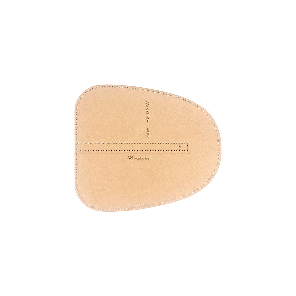 1set DIY Leather Business Bag Kraft Paper Template, Handbag Paper Pattern Drawing, Travel Bag Paper Stencil Making Mold Tool