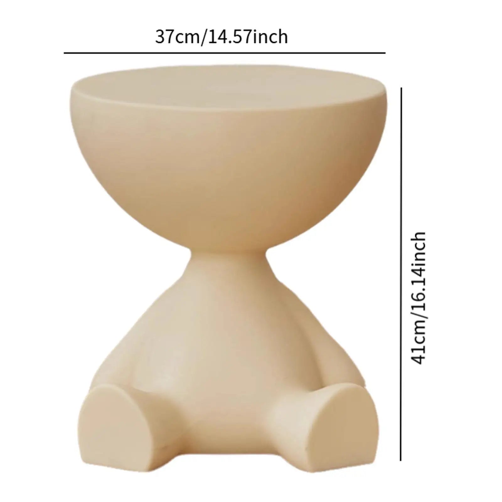 Creative Side End Table Flat Head Bedside Table Household Sofa Side Rack Bedroom Balcony Movable Mini Table Small Apartment Tea