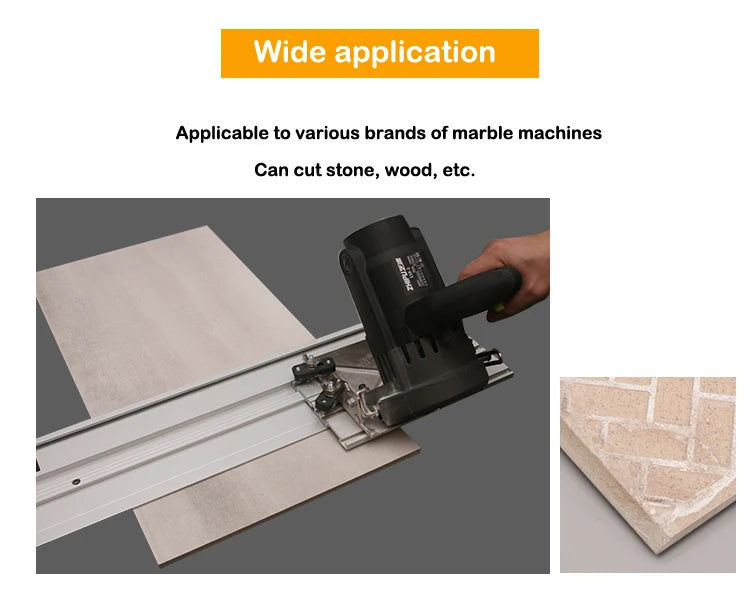 Woodworking Circular Saw Guide Rail Marble Machine Guide Ruler Universal Linear Auxiliary Cutting DIY Woodworking Stone