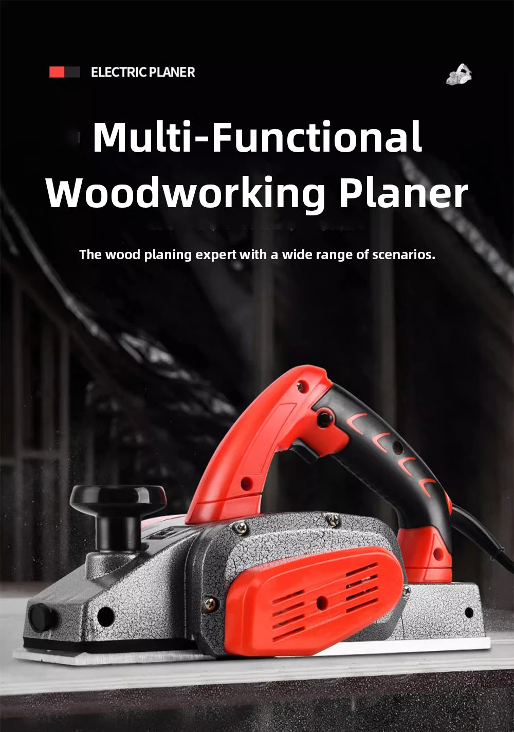 220V Woodworking Electric Planer High Power Electric Router trimmer Wood Milling Engraving Slotting Woodworking Power Tools