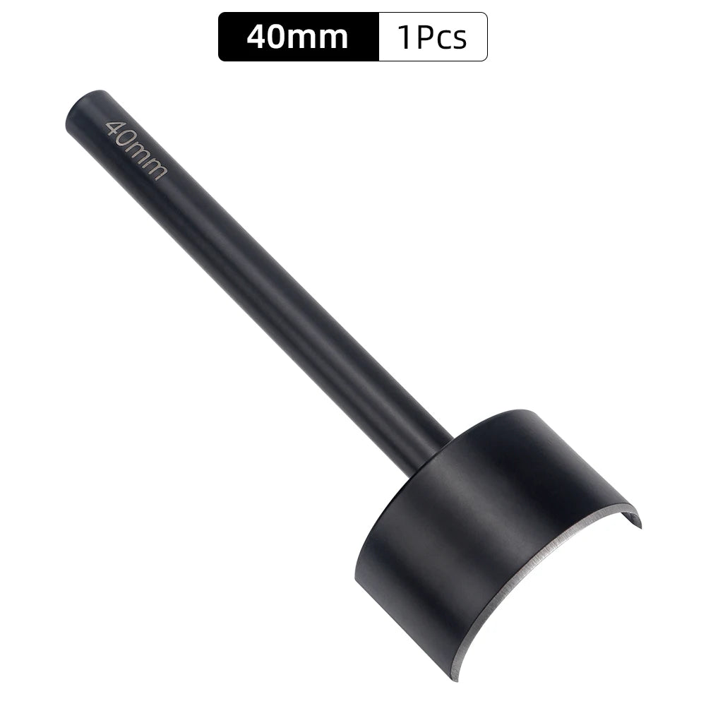 1pcs Half-round Puncher for Leather Craft Making Leather Wallet, Belt Projects- DIY Leather Rounded Corner Chopping Punch Tool