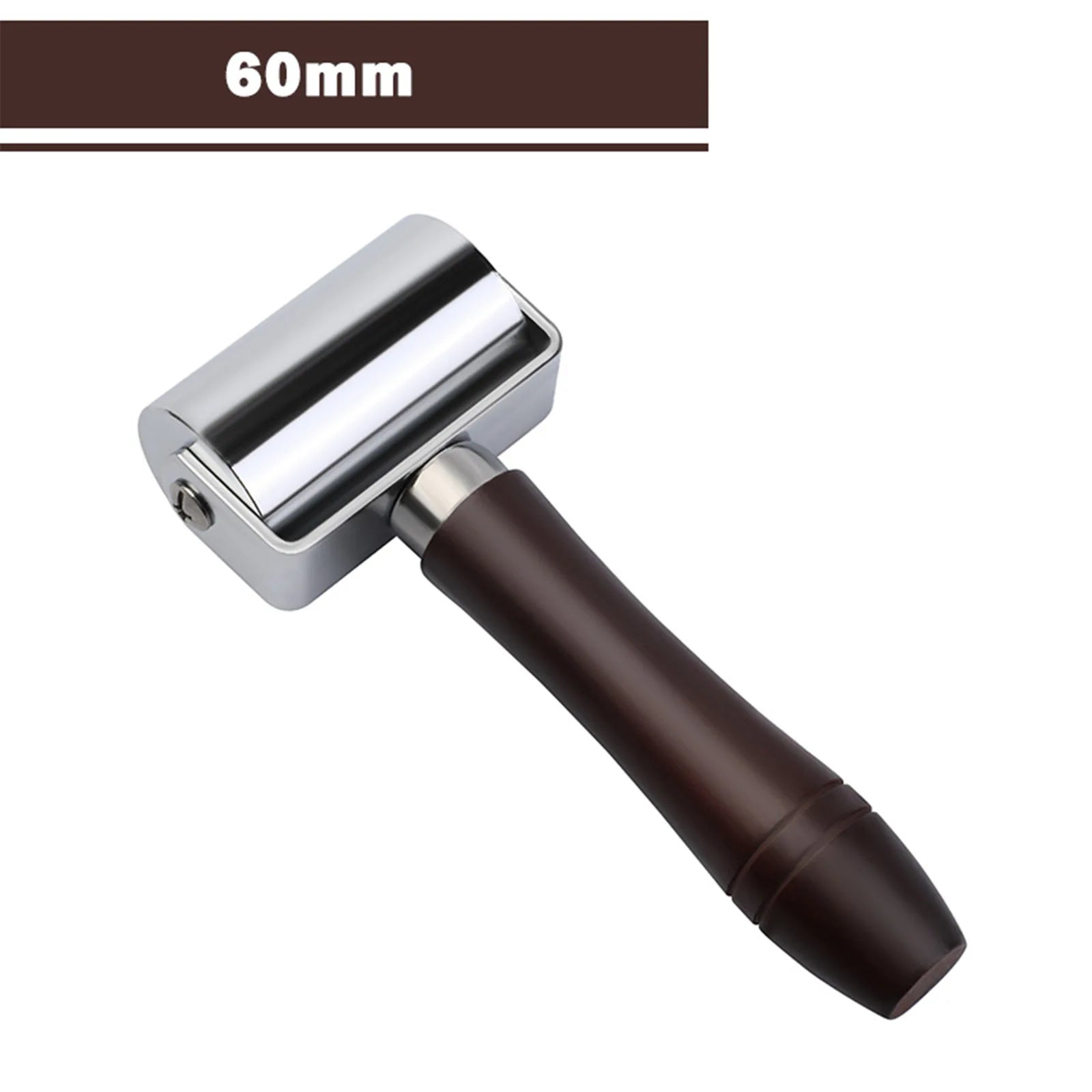 KRABALL Leather Press Edge Roller with Wooden Handle Leather Roller Tool Edge Creaser Leather Craft Laminating Working Tool