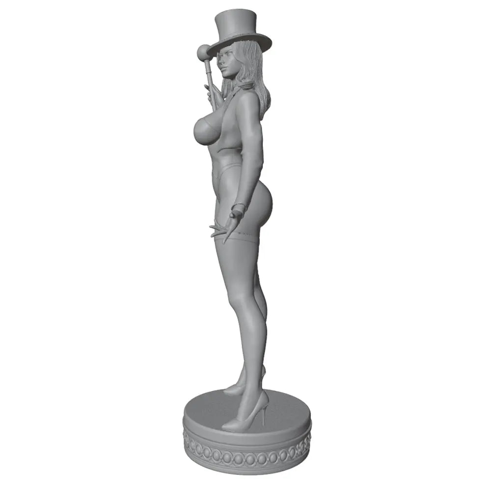 Sexy Magician Magician 1/24 Miniature Resin Statue 75mm Handmade Model Kit, 3D Printed Unpainted Requires Hand Painting Resin Model